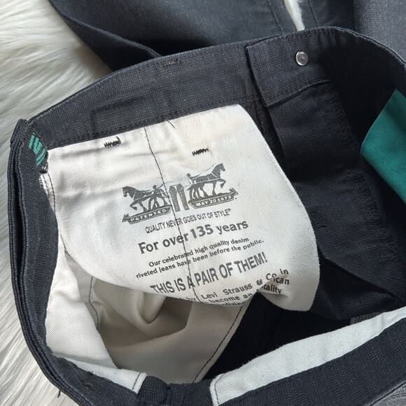 Levi’s Black Commuter Pro 511 Slim Fit Trousers - Picture 4 of 6